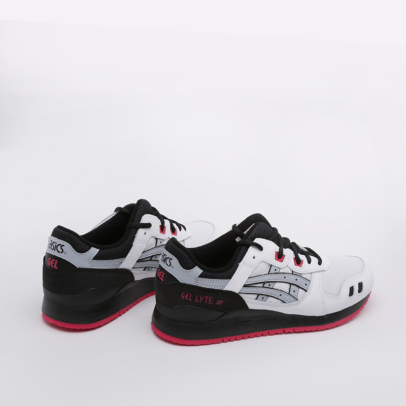 мужские белые кроссовки ASICS Gel-Lyte III 1191A245-100 - цена, описание, фото 4